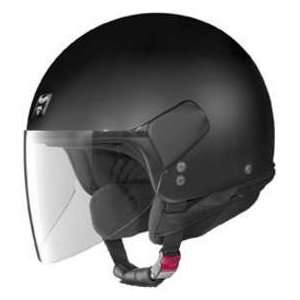  NOLAN N30 OUTLAW FLAT BLACK XL 189 MOTORCYCLE Open Face Helmet 
