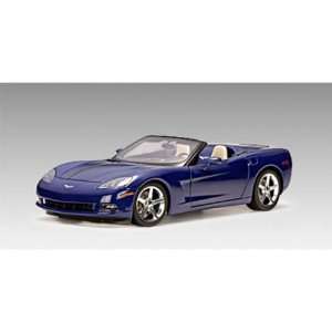  Chevrolet Corvette C6 Convertible 1/18 Blue Toys & Games