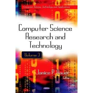   and Technology (Computer Science, Technology and Applications
