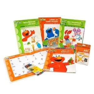  ABCs with Sesame Street   7 Product Set Toys & Games