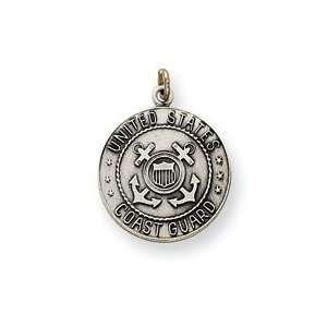  Sterling Silver US Coast Guard Medal West Coast Jewelry Jewelry