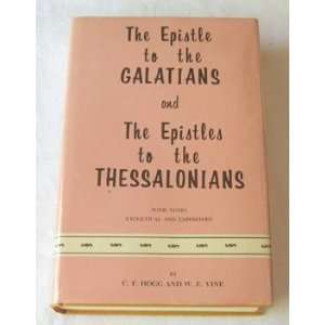 Galatians and The epistles to the Thessalonians With notes exegetical 
