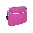 pink neoprene sleeve case cover pouch for acer iconia tab