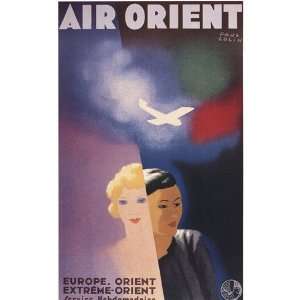  Air Orient   Poster by Paul Colin (28x40)