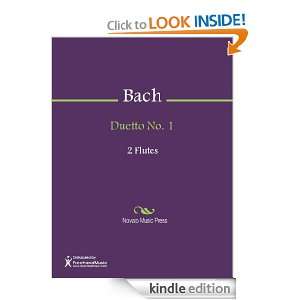 Duetto No. 1 Sheet Music Wilhelm Friedemann Bach  Kindle 