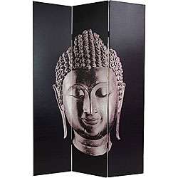 Canvas Double sided Buddha Room Divider (China)  