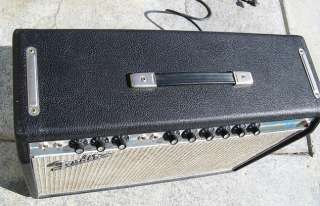 Vintage 1969 Fender Deluxe Reverb Tube Guitar Amplifier Amp  