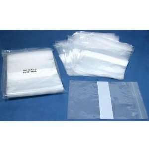  200 Poly Bag Zipper Resealable Plastic Shipping Bags 8 x 