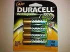 NEW 4 x Duracell AA AA4 Rechargeable NiMH Batteries Battery DC1500 