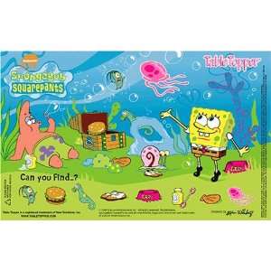  Table Toppers   Sponge Bob Square Pants 20 Pack Baby