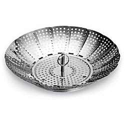 Stainless Steel 7  to 11 inch Steamer Baskets (Pack of 2)   