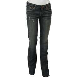 Dylan George Womens Bootcut Distressed Jeans  