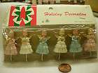 CHRISTMAS HOLIDAY DECORATIONS, ARTIFICIAL FLOWERS items in Vintage 