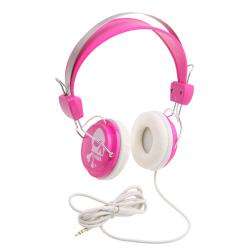 KonoAudio Pink Skull Retro Headphones  