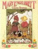 MARY ENGELBREIT Cross Stitch Book HBDC   1st Edition 0696046652  