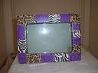 HOLIDAY PICTURES FRAMES LEOPARD GLOWS IN THE DARK 4X6 PHOTO $10.00 