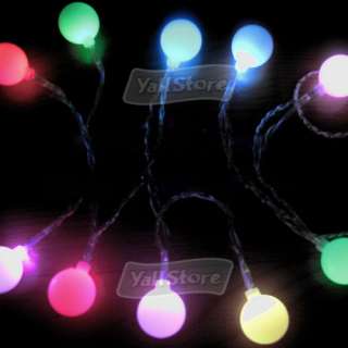 BATTERY POWER OPERATED 10 LED COLOR CHANGING LIGHTS  