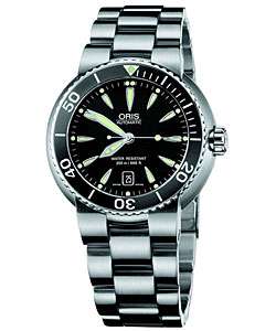 Oris TT1 Diver Mens Black Automatic Watch  