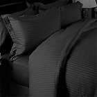 8pc Full Black BED IN A BAG Comforter Sheet Set 1500TC