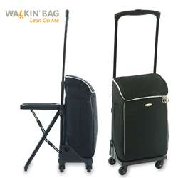  Bag ZipCart Lite Carry on Rolling Upright/w Seat  
