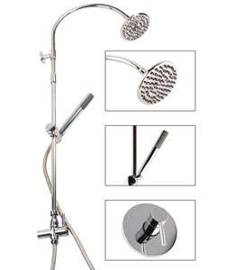   Exposed Thermostatic Bathroom Tub and Shower Set  