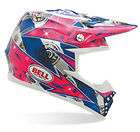 BELL MOTO9 Unit Hot Pink Dirt Motocross ATV MX Dirtbike Helmet *M