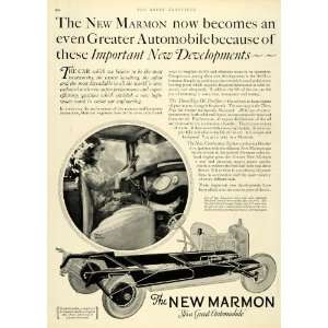  1925 Ad Chassis Automobile Woman Driving Marmon Car Motor 