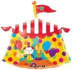 CLOWN CIRCUS party supplies birthday polka dots BALLOON  