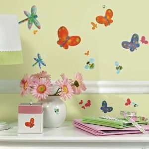  Colorful Butterfly & Insects Peel & Stick Appliqu?s 