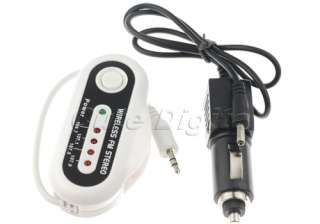 Wireless FM Transmitter + Car Charger for /MP4/iPod  