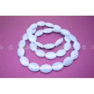  8x12mm Puff Oval Beads 16, Rec.Chalcedony Arts, Crafts 