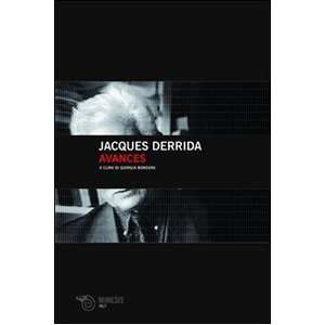  Avances (9788857501338) Jacques Derrida Books