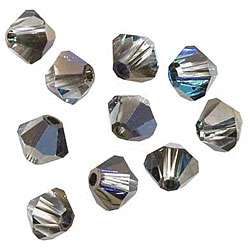   Crystal 4 mm Bermuda Blue Bicone Beads (Case of 50)  