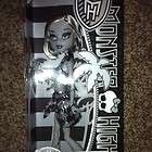 Monster High Skull Shores Doll Frankie Stein Black and 
