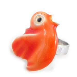  Ring french touch Rossignol orange. Jewelry