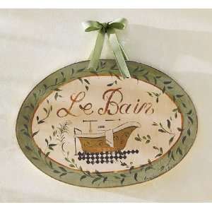  Le Bain Plaque