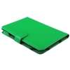 For B&N Nook Color Green Premium PU Leather Carrying Folio Book Case 