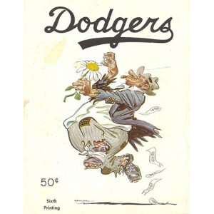  1951 Brooklyn Dodgers Official Program