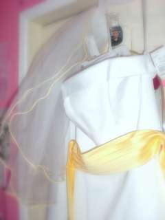 Davids Bridal T8778 Dress and Accessories  