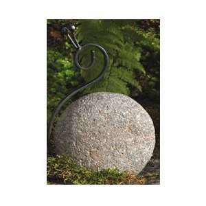  Riverstone/Metal Snail Medium Patio, Lawn & Garden