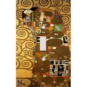  Gustav Klimt Fulfilment Decorative Switchplate Cover