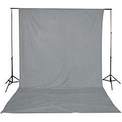 Lumiere Photo Stand and Grey Backdrop  