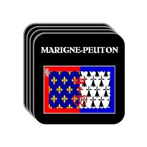  Pays de la Loire   MARIGNE PEUTON Set of 4 Mini Mousepad 