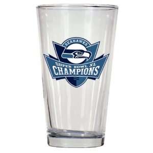  Seattle Seahawks Super Bowl XL Champions 17 oz. Mixing 