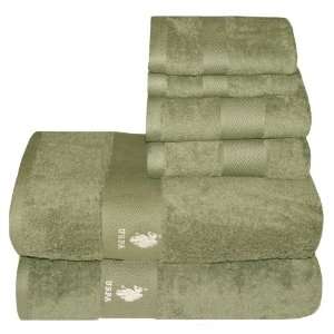  U.S. POLO ASSN. Comfort Zone Hand Towel Moss Green