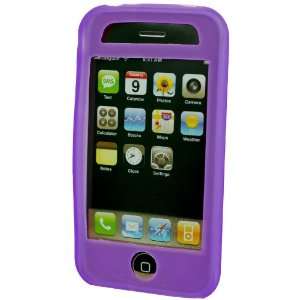  Cellet Apple iPhone 3G Purple Jelly Case Cell Phones 
