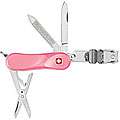 Swiss Army Pastel Pink 8 tool Swiss Clipper Knife