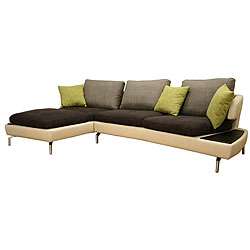 Modern Style Fabric Sectional Sofa  