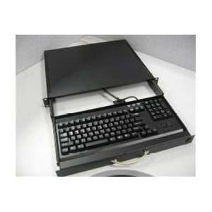   1U Rackmount Keyboard Drawer   Short Depth (Part#RMD 182) Electronics