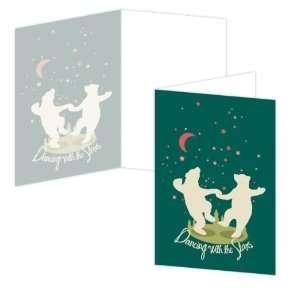  ECOeverywhere Bear Dance Boxed Card Set, 12 Cards and 